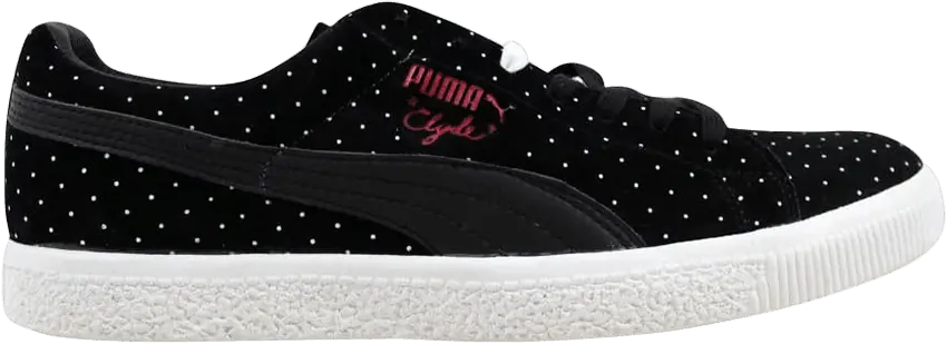  Puma Clyde X Undefeated Micro Dot Black