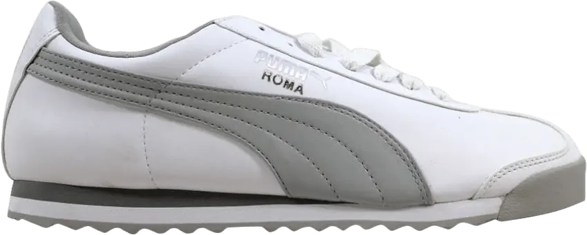  Puma Roma Basic &#039;White Grey&#039;