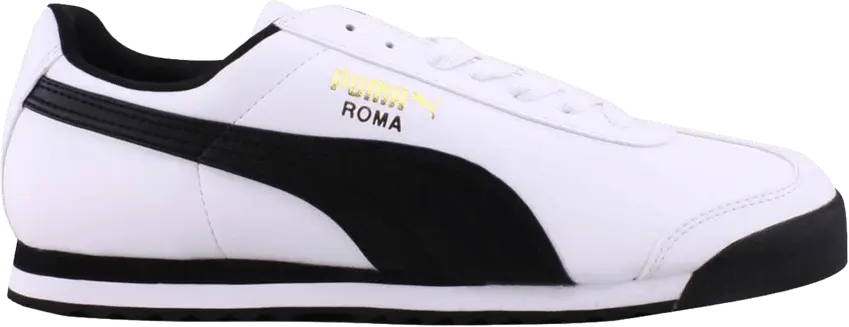  Puma Roma Basic &#039;White Black&#039;