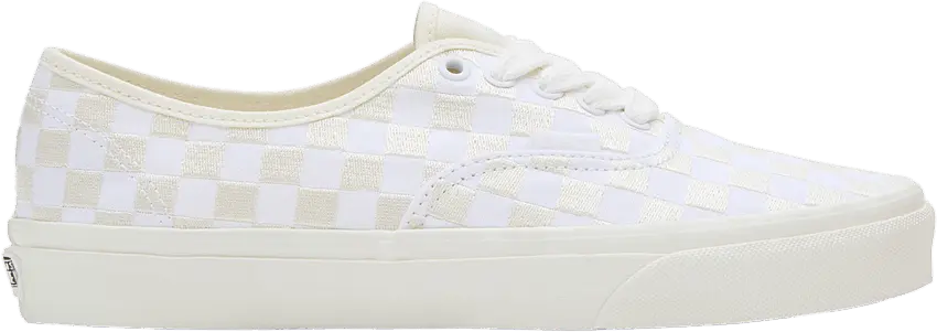  Vans Authentic &#039;Embroidered Checkerboard - White&#039;