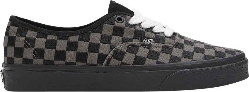  Vans Authentic &#039;Embroidered Checkerboard - Black&#039;