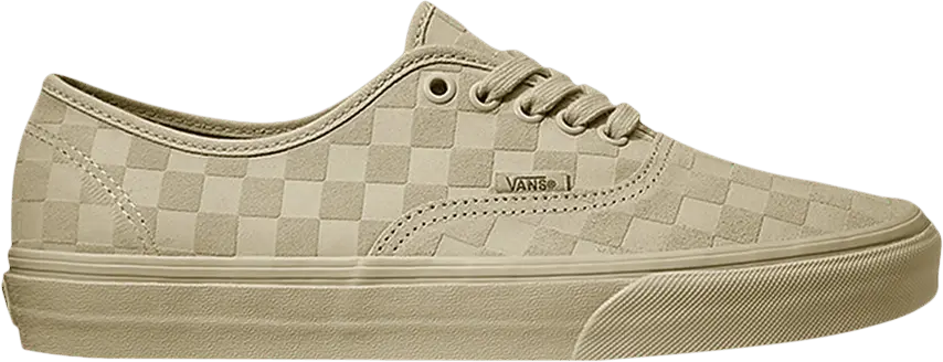  Vans Authentic &#039;Mono Checkerboard - Tan&#039;