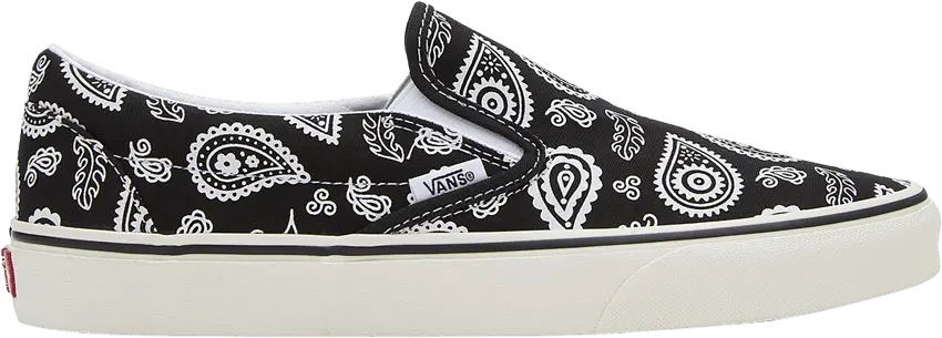  Vans Classic Slip-On &#039;Primavera Paisley - Black&#039;