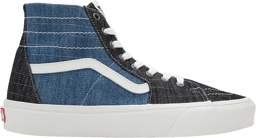  Vans Sk8-Hi Tapered &#039;Threaded Denim - Black Blue&#039;