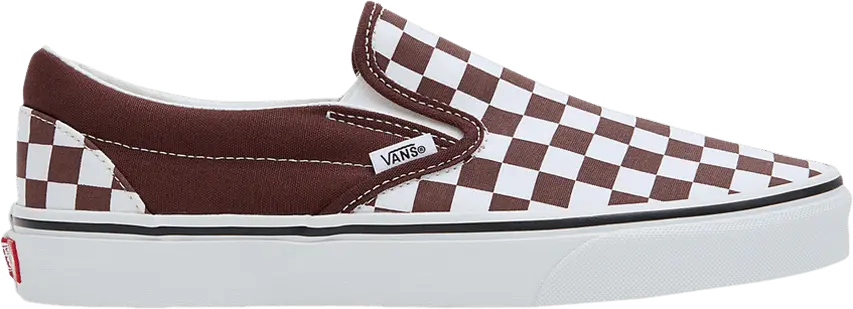  Vans Classic Slip-On &#039;Color Theory Checkerboard - Bitter Chocolate&#039;