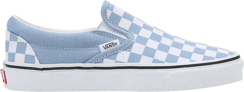 Vans Classic Slip-On &#039;Color Theory Checkerboard - Dusty Blue&#039;