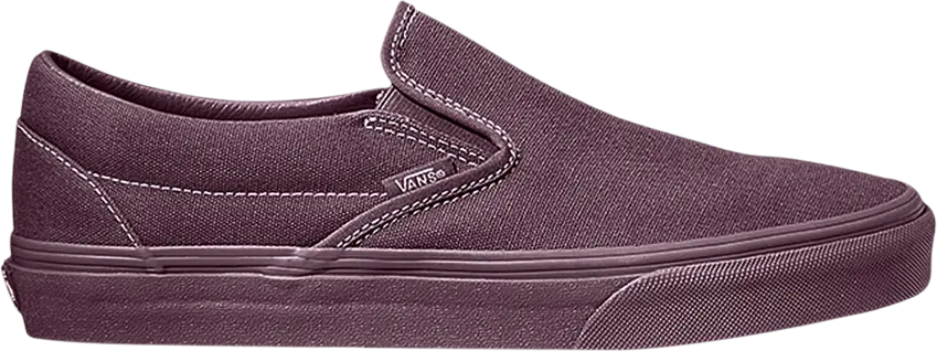  Vans Classic Slip-On &#039;Pastel Mono - Plum Wine&#039;