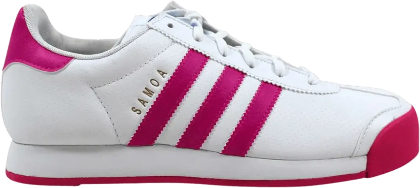  Adidas Samoa Perforated GS &#039;White Pink&#039;