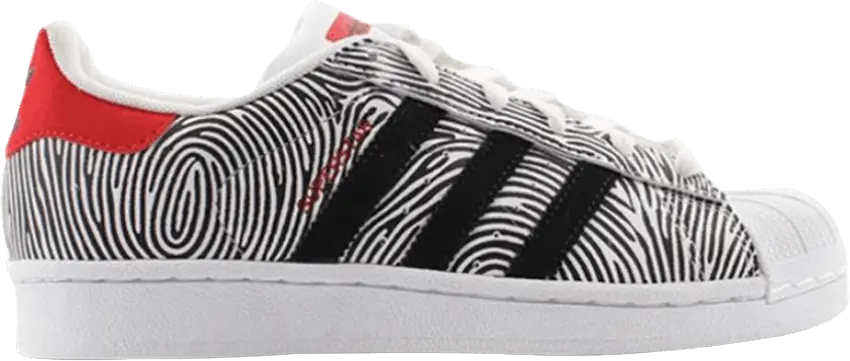  Adidas adidas Superstar Fp White/Black/Tomato