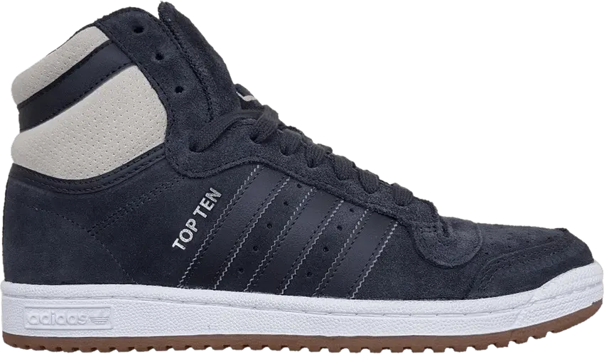  Adidas Top Ten High &#039;Solid Grey Gum&#039;