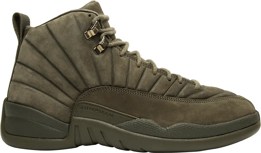  Jordan 12 Retro PSNY Olive