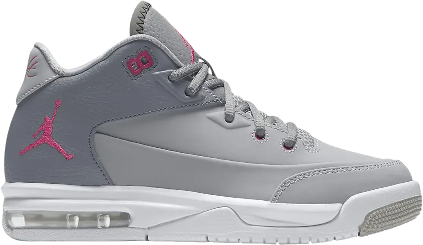  Jordan Flight Origin GG &#039;Wolf Grey Vivid Pink&#039;