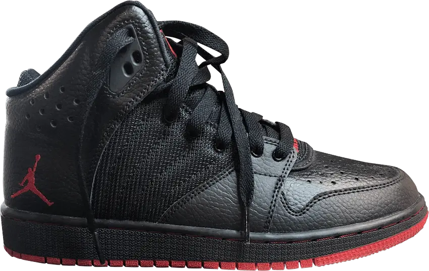  Jordan 1 Flight 4 Premium GS &#039;Black Gym Red&#039;