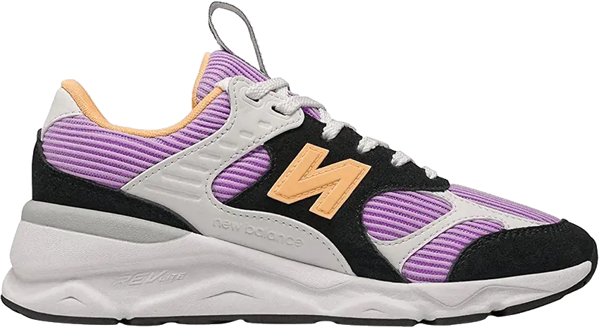  New Balance Wmns X-90 Reconstructed &#039;Black Dark Violet Glow&#039;