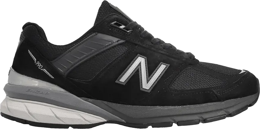  New Balance 990v5 Made In USA 2E Wide &#039;Black&#039;