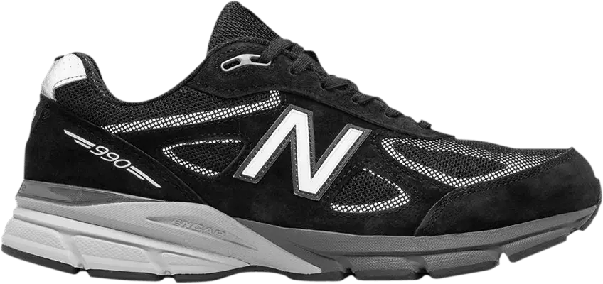 New Balance 990v4 Reflective Made in USA &#039;Black&#039;