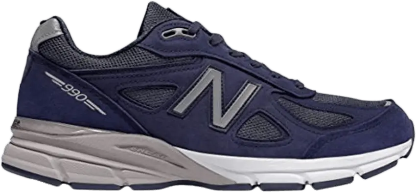  New Balance 990v4 Made In USA &#039;Navy Silver&#039;