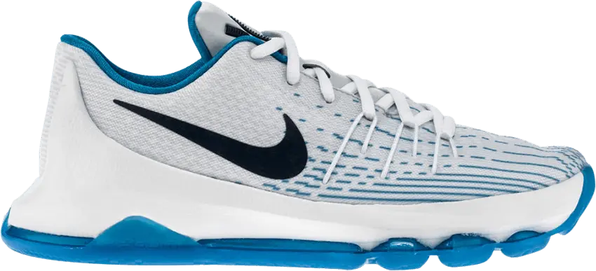  Nike KD 8 GS &#039;White Navy&#039;