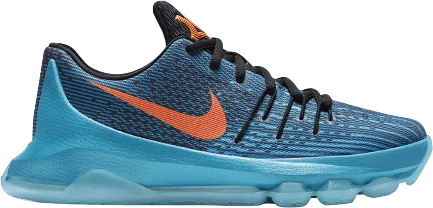  Nike KD 8 GS &#039;OKC&#039;