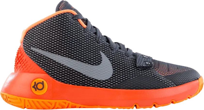  Nike KD Trey 5 III GS &#039;Black Total Orange&#039;