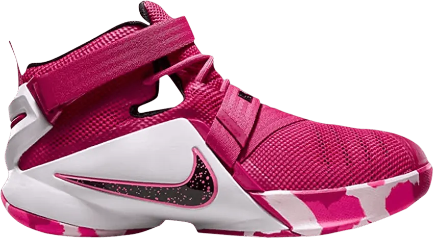  Nike LeBron Soldier 9 GS &#039;Think Pink&#039;