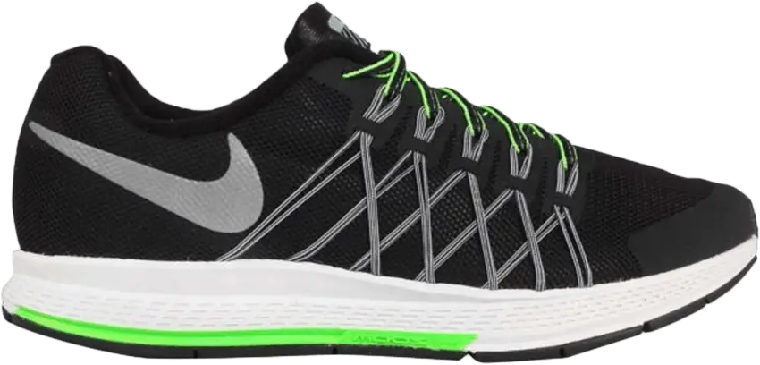  Nike Zoom Pegasus 32 Flash GS &#039;Black Reflective Silver&#039;