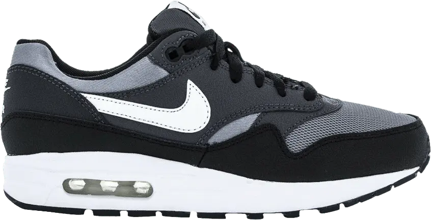  Nike Air Max 1 GS &#039;Black Grey&#039;