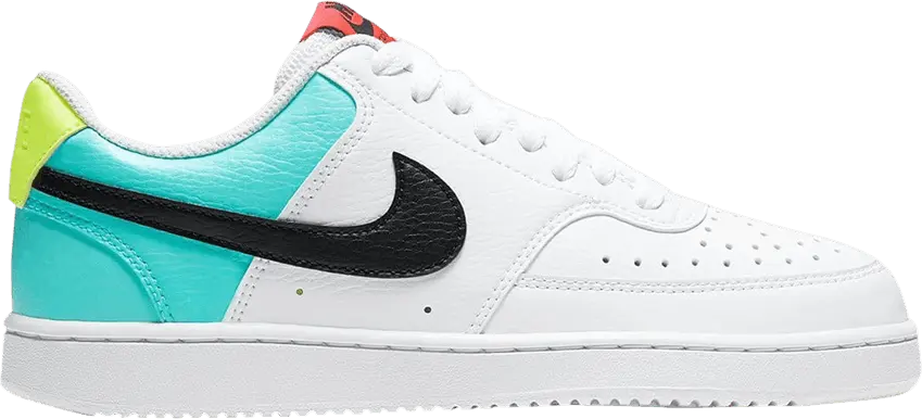  Nike Wmns Court Vision Low &#039;White Multi&#039;