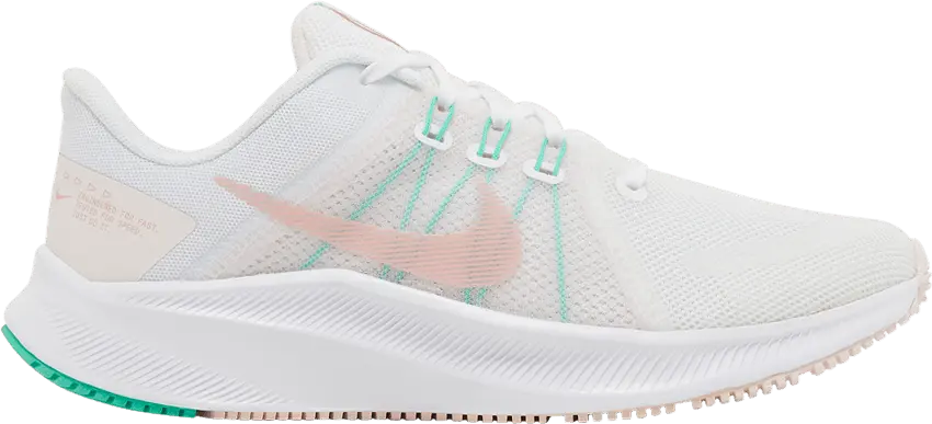  Nike Wmns Quest 4 &#039;White Pink&#039;