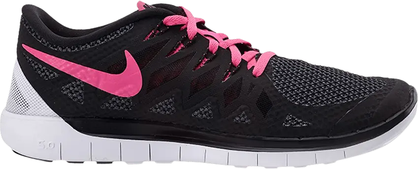  Nike Wmns Free 5.0 &#039;Black Pink Pow&#039;