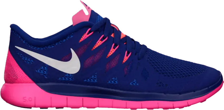  Nike Wmns Free 5.0 &#039;Deep Royal Hyper Pink&#039;