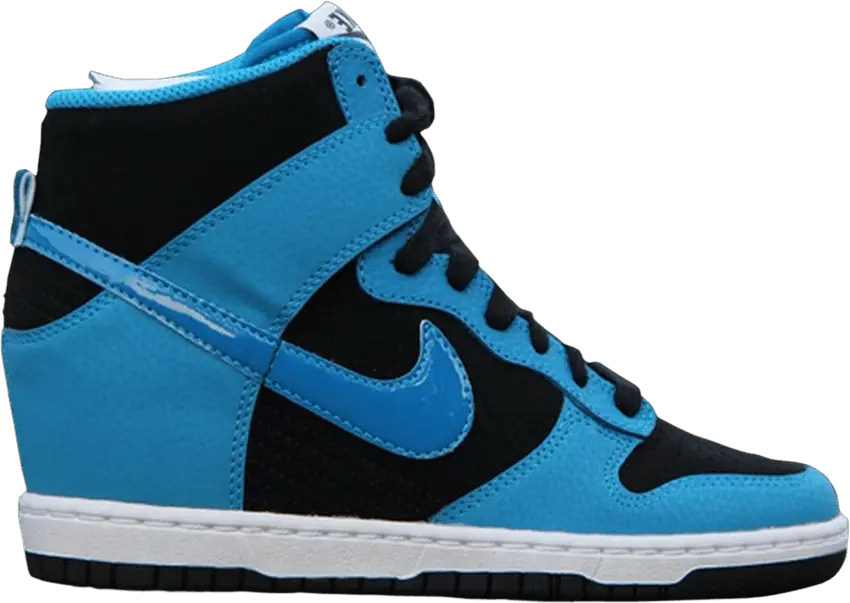  Nike Wmns Dunk Sky High Essential &#039;Black Blue Lacquer&#039;