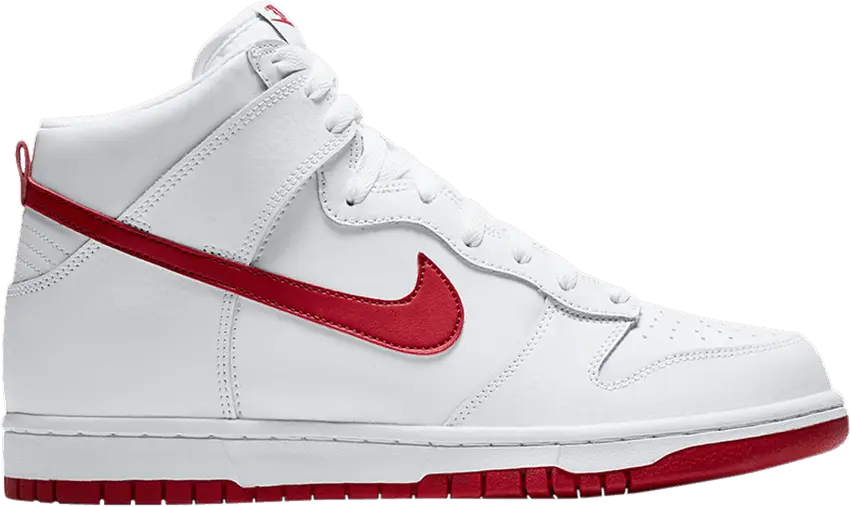  Nike Dunk High White Gym Red (2017)