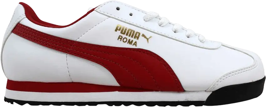  Puma Roma Basic Jr &#039;White Red Gold&#039;