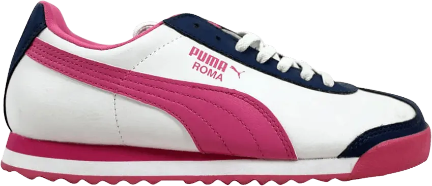  Puma Roma Basic Jr &#039;White Pink Denim&#039;