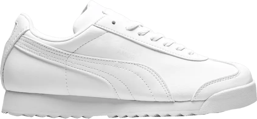  Puma Roma Basic Jr &#039;White Light Grey&#039;