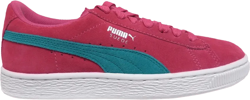  Puma Suede Jr &#039;Cerise Pool Green&#039;