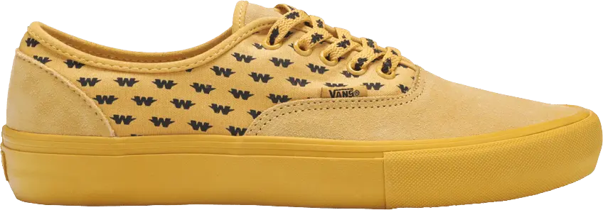  Vans Authentic WTAPS Yellow