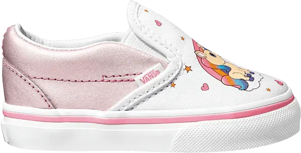  Vans Classic Slip-On Toddler &#039;Unicorn Rainbow&#039;