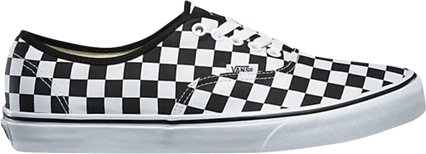  Vans Authentic Low Pro &#039;Checkerboard - White Black&#039;