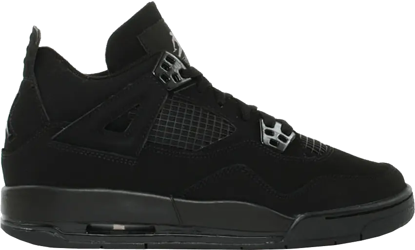  Air Jordan 4 Retro GS &#039;Black Cat&#039; 2006