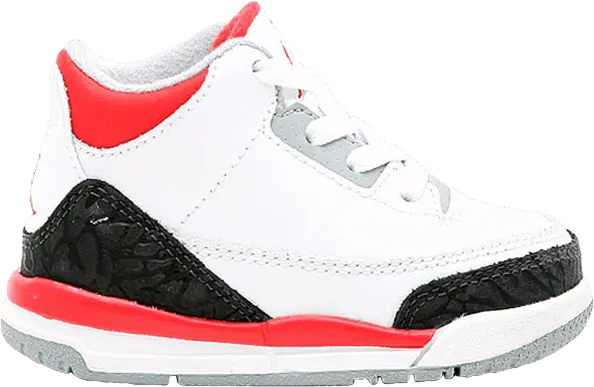  Jordan 3 Retro TD &#039;Fire Red&#039; 2006