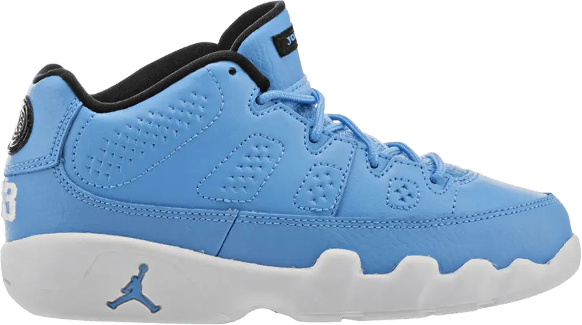  Jordan 9 Retro Low University Blue (PS)