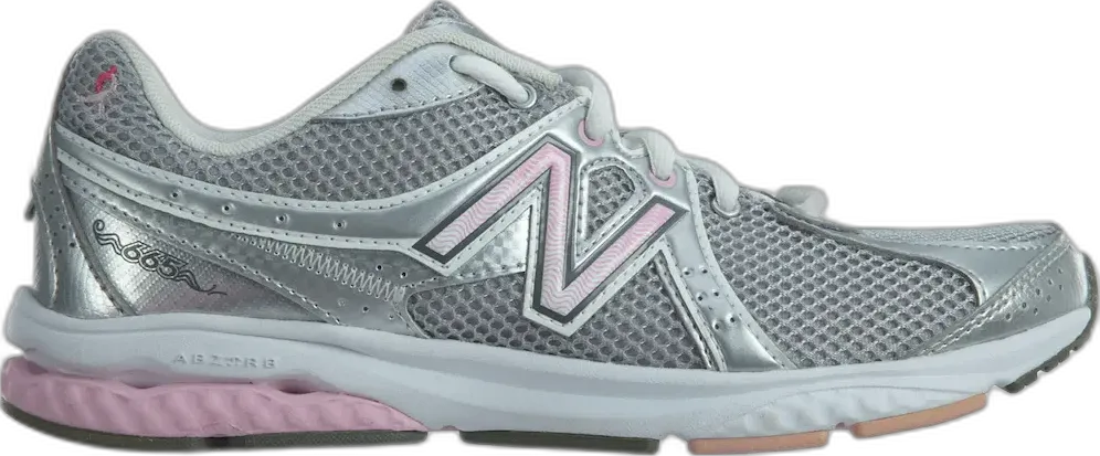 New Balance 665 Pink Ribbon Grey Silver (W)