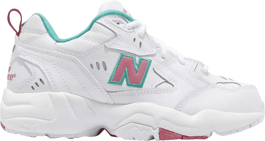  New Balance 608 Wide &#039;White Pink Green&#039;