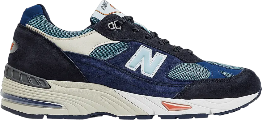  New Balance 991 Made in England &#039;Navy Orange&#039;