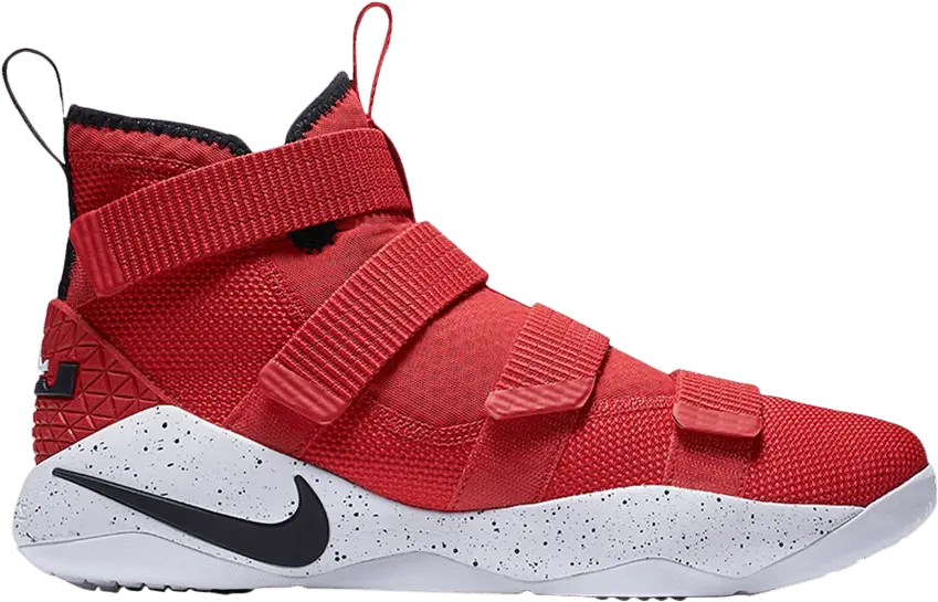  Nike LeBron Zoom Soldier 11 University Red White