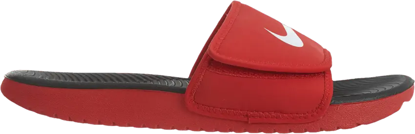  Nike Kawa Adjust Slide GS/PS &#039;University Red&#039;