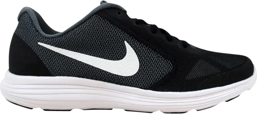  Nike Revolution 3 GS &#039;Dark Grey&#039;