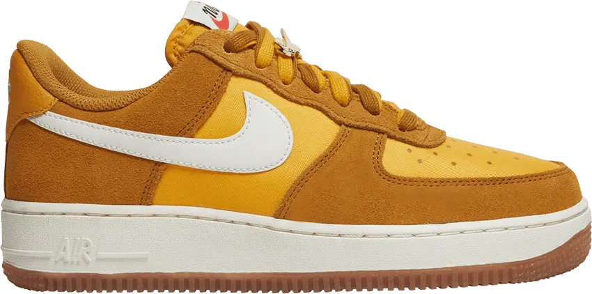  Nike Air Force 1 Low &#039;07 First Use University Gold (Women&#039;s)